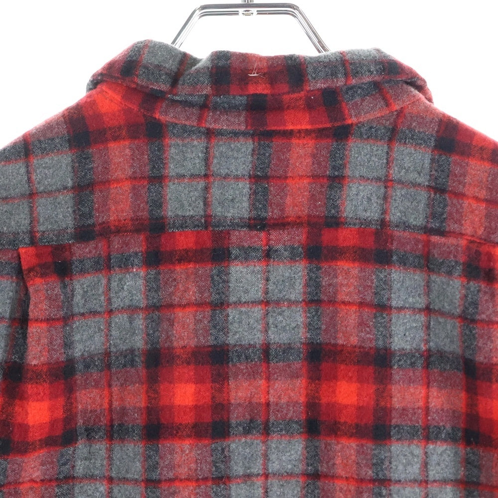 PENDLETON(ペンドルトン) 60S VNTAGE WOOL L/S CHECK SHIRT ヴィンテージ ウール チェック 長袖シャツ レッド/グレー/ブラック