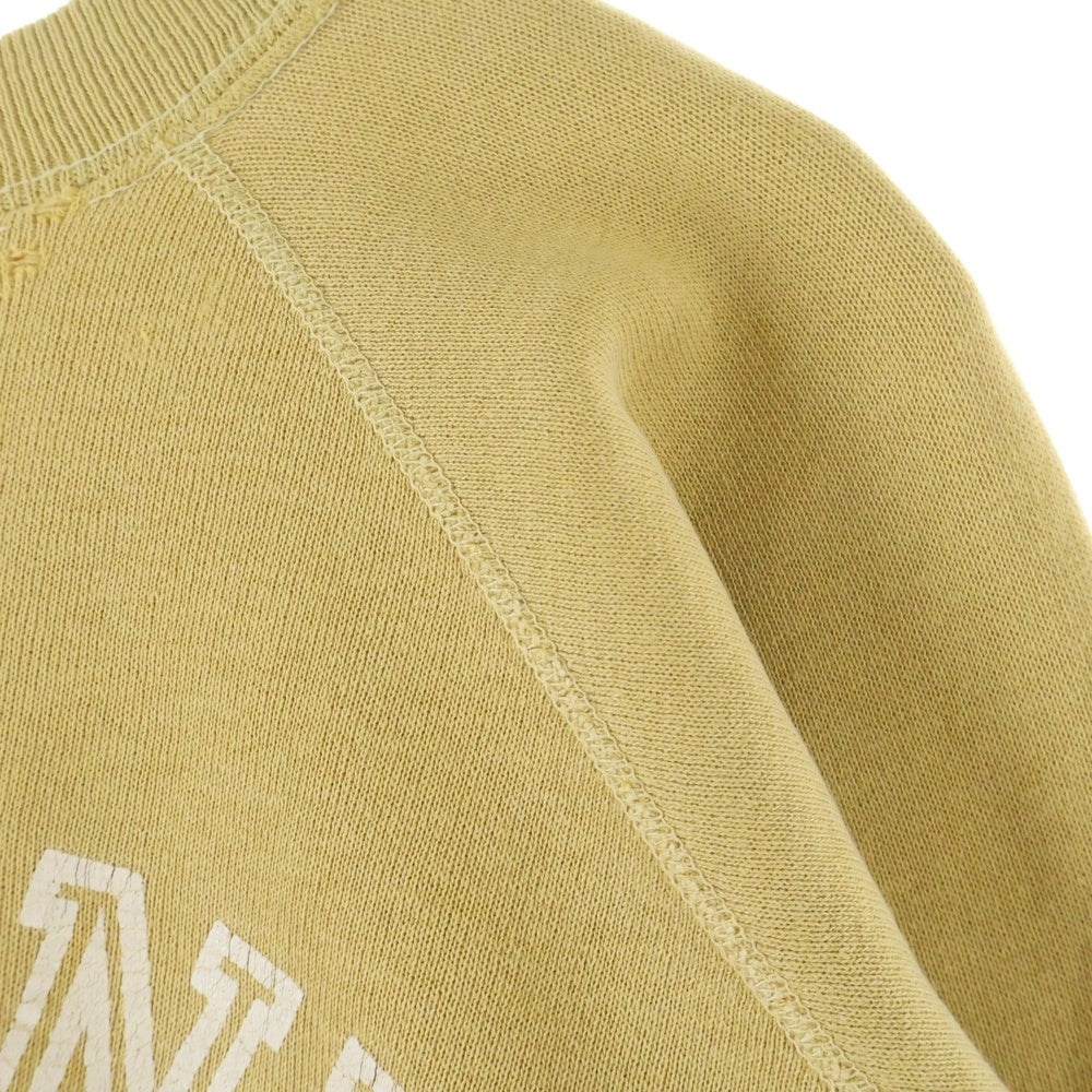 VINTAGE(ヴィンテージ) 50S ALPINE CAMP PULLOVER SWEAT 袖ステッチ貫通 プルオーバー スウェット トレーナー イエロー