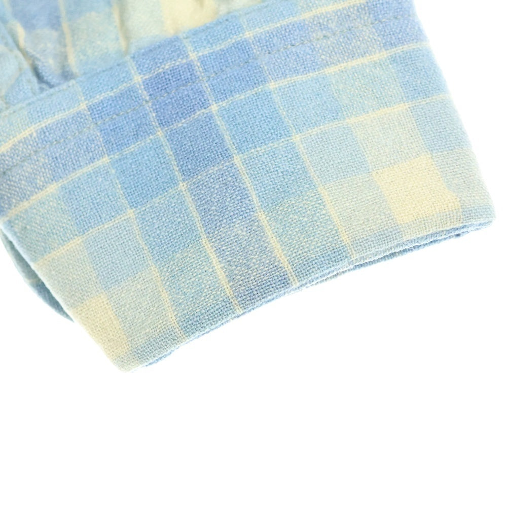 PENDLETON(ペンドルトン) 50S VNTAGE WOOL L/S CHECK SHIRT ヴィンテージ ウール チェック 長袖シャツ ブルー/ブラウン