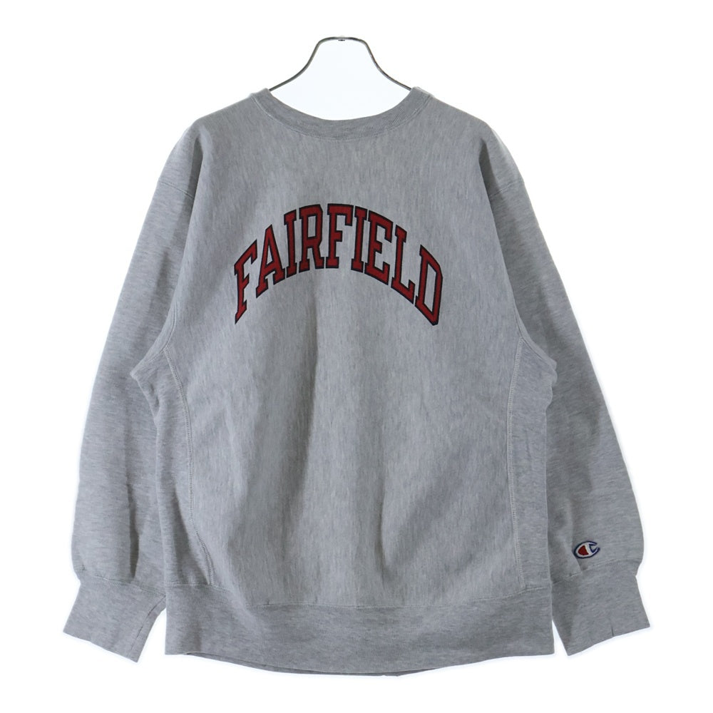 CHAMPION(チャンピオン) 80S REVERSE WEAVE FAIRFIELD PULLOVER SWEAT リバースウィーブ フェアフィールド トリコタグ後期 裏起毛 染み込み プルオーバー スウェット トレーナー グレー