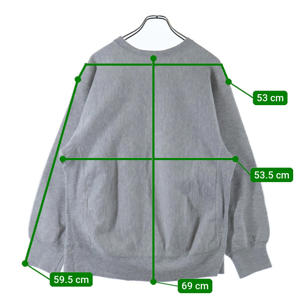 CHAMPION(チャンピオン) 80S REVERSE WEAVE FAIRFIELD PULLOVER SWEAT リバースウィーブ フェアフィールド トリコタグ後期 裏起毛 染み込み プルオーバー スウェット トレーナー グレー