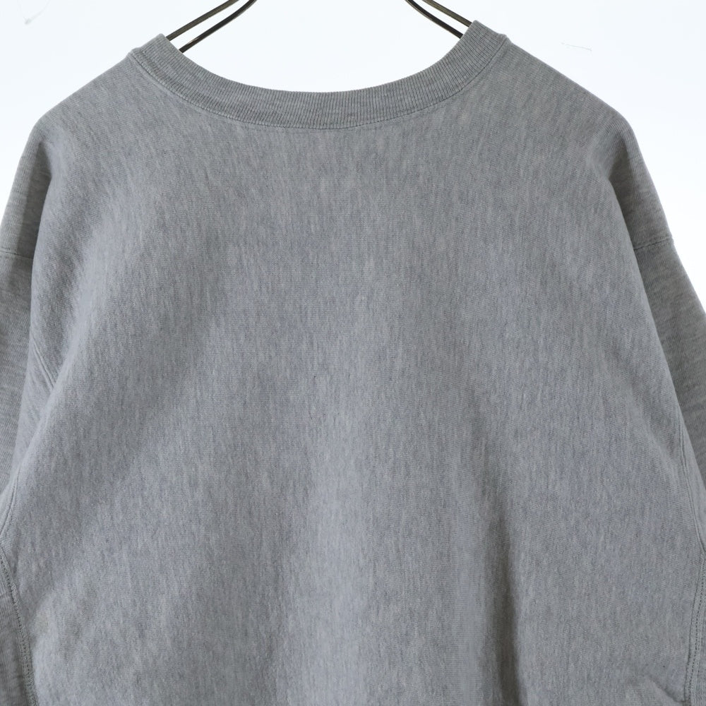 CHAMPION(チャンピオン) 80S REVERSE WEAVE BOSTON UNIVERSITY PULLOVER SWEAT リバースウィーブ ボストン トリコタグ後期 裏起毛 染み込み プルオーバー スウェット トレーナー グレー