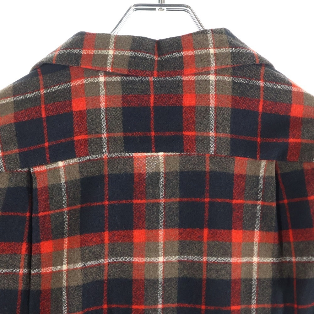 PENDLETON(ペンドルトン) 50S VNTAGE WOOL L/S CHECK SHIRT ヴィンテージ ウール チェック 長袖シャツ レッド/ブラウン/ブラック