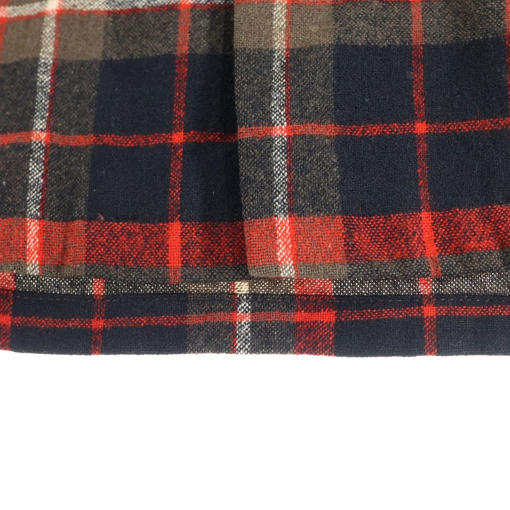 PENDLETON(ペンドルトン) 50S VNTAGE WOOL L/S CHECK SHIRT ヴィンテージ ウール チェック 長袖シャツ レッド/ブラウン/ブラック