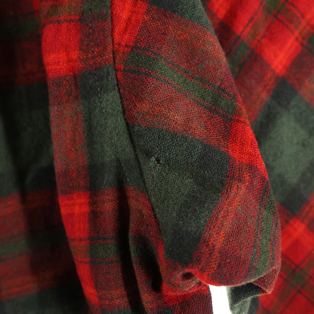 PENDLETON(ペンドルトン) 50S VNTAGE WOOL L/S CHECK SHIRT ヴィンテージ ウール チェック 長袖シャツ レッド/カーキ/ブラック