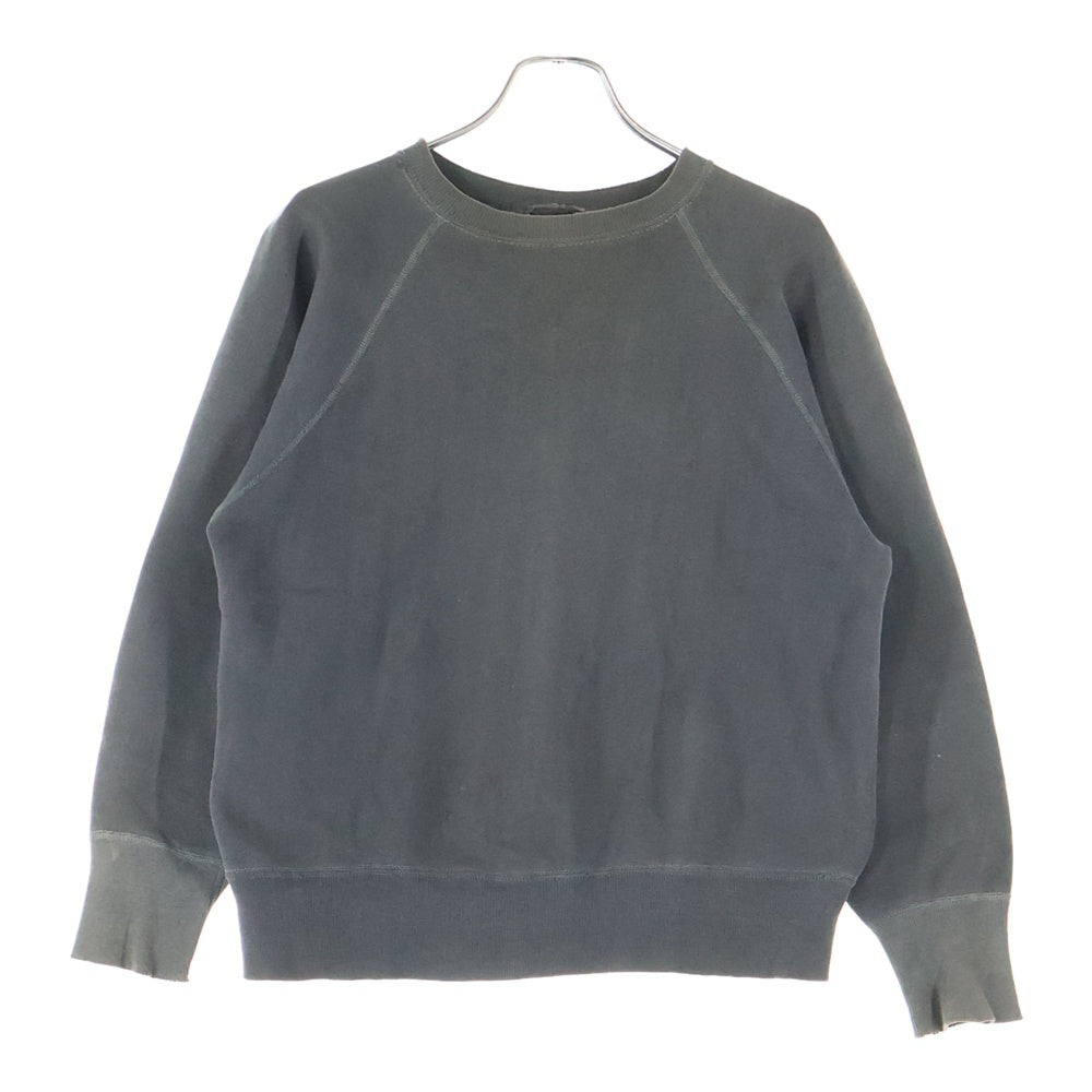 VINTAGE(ヴィンテージ) 60-70s 無地クルーネックスウェット ダークグレー 長袖トレーナー