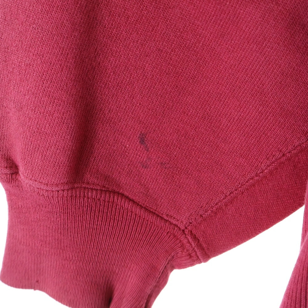 CHAMPION(チャンピオン) 90s REVERSE WEAVE スナップボタン C刻印 カーディガン レッド