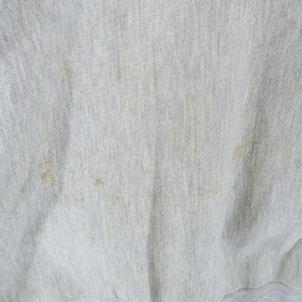 CHAMPION(チャンピオン) 80-90s REVERSE WEAVE WHEATON COLLEGE ハーフスナップボタン C刻印 スウェットトレーナー 長袖 グレー