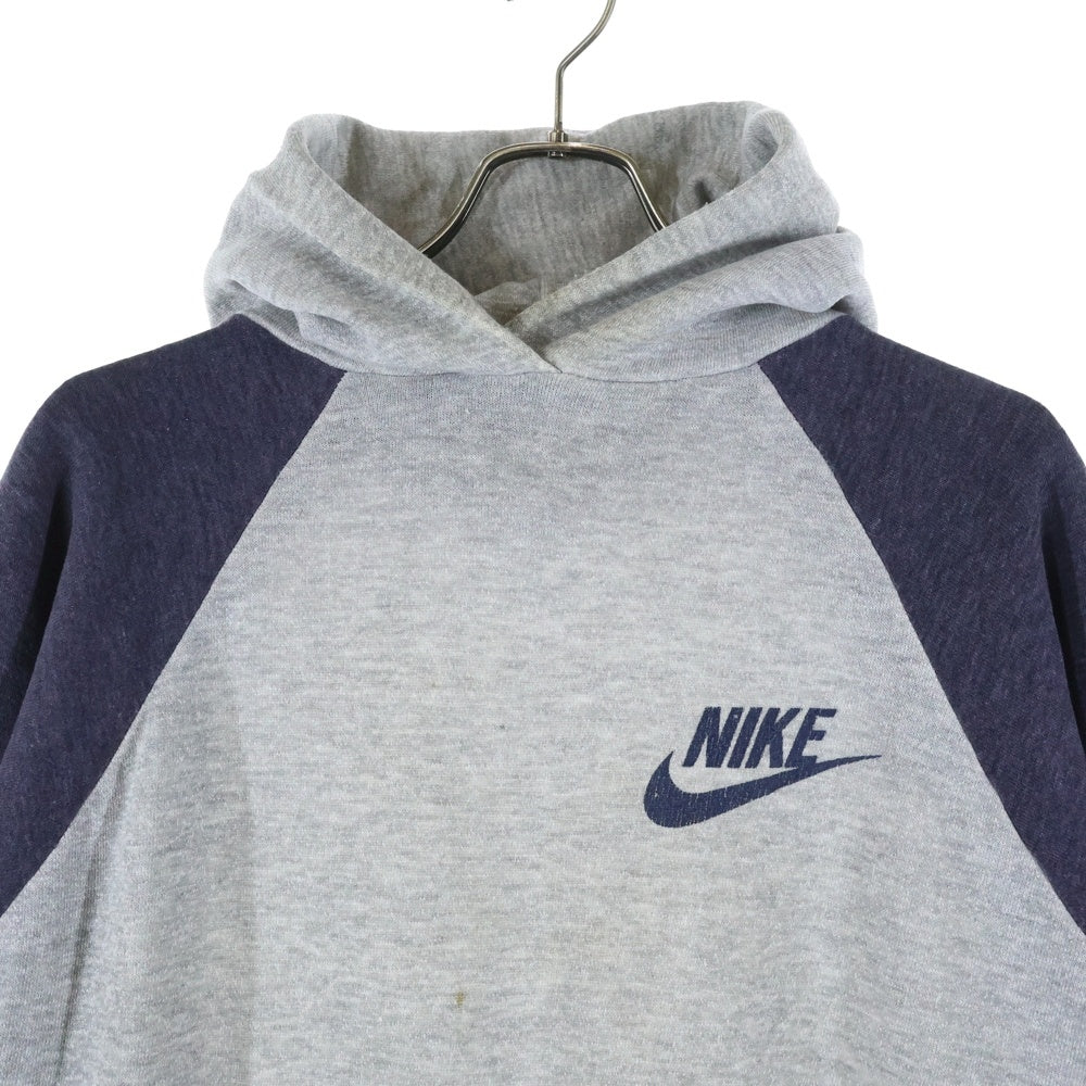 VINTAGE(ヴィンテージ) 70s NIKE TWO-TONE PARKA オレンジタグ期 ツートンプルオーバーパーカー グレー/ネイビー