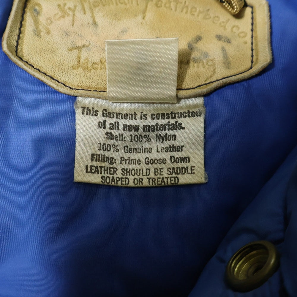 ROCKY MOUNTAIN(ロッキーマウンテン) 70s VINTAGE DOWN VEST