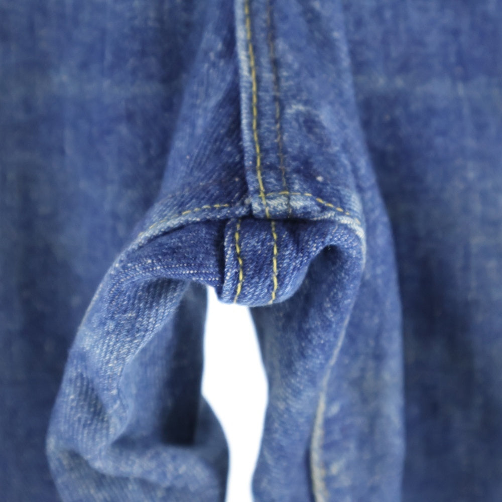 LEE(リー) 70s RIDERS 200-0041 リベット大文字刻印 42TALONZIP デニムパンツ ブルー