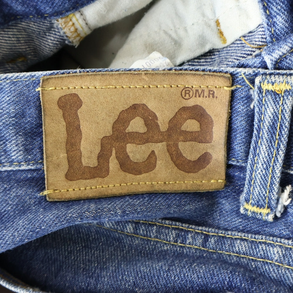 LEE(リー) 70s RIDERS 200-0041 リベット大文字刻印 42TALONZIP デニムパンツ ブルー