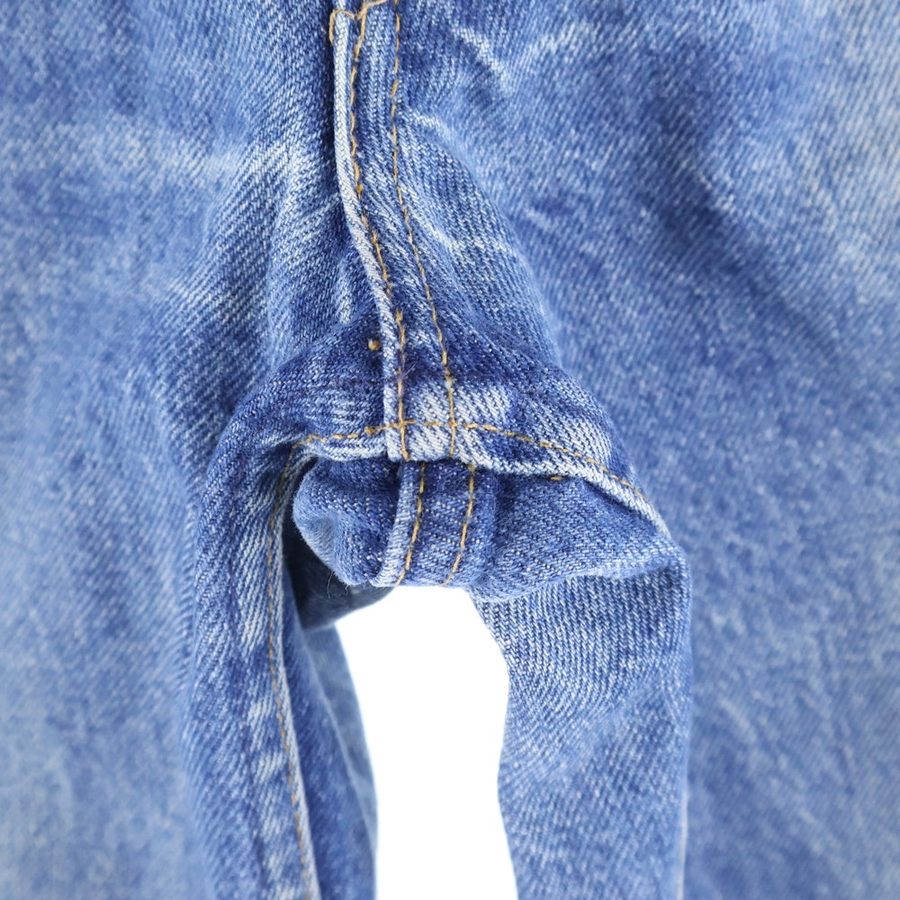 Levi's(リーバイス) 70s 684-0217 ボタン裏16 USA製 42TALONZIP オレンジタブ ビッグベル フレアデニムパンツ ジーンズ ブルー