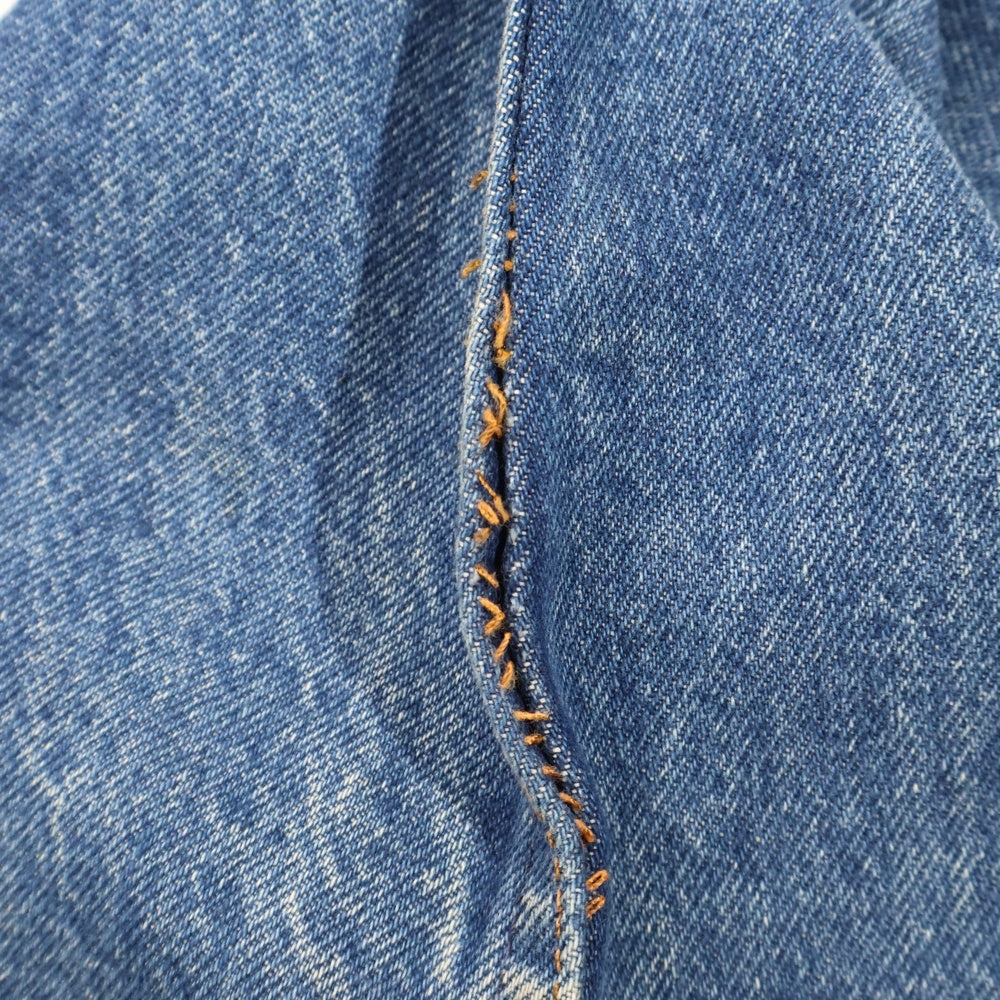 Levi's(リーバイス) 70s 684-0217 ボタン裏16 USA製 42TALONZIP オレンジタブ ビッグベル フレアデニムパンツ ジーンズ ブルー
