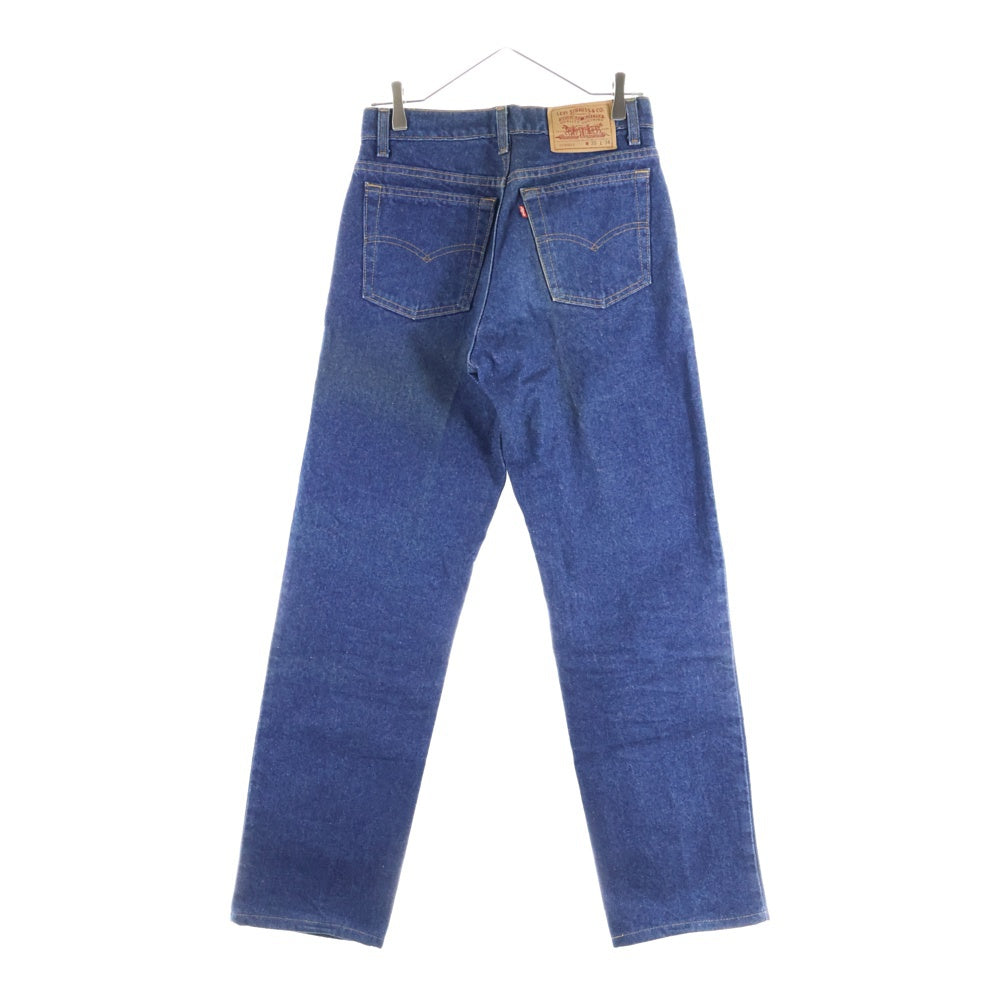 Levi's(リーバイス) 90s 510 510-0217 ボタン裏525 USA製 スリムフィットストレートデニムパンツ インディゴブルー