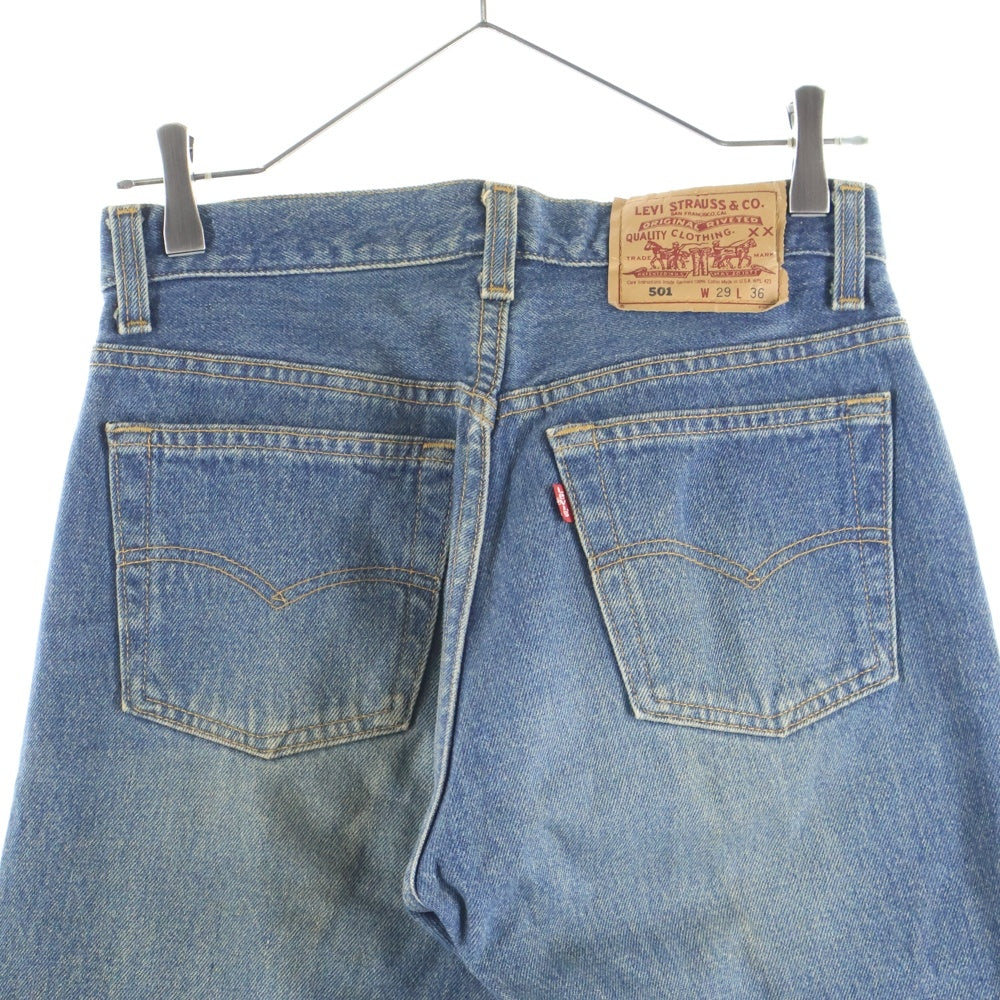 Levi's(リーバイス) 90s 501 501-0000 ボタン裏552 USA製 ストレートデニムパンツ インディゴブルー