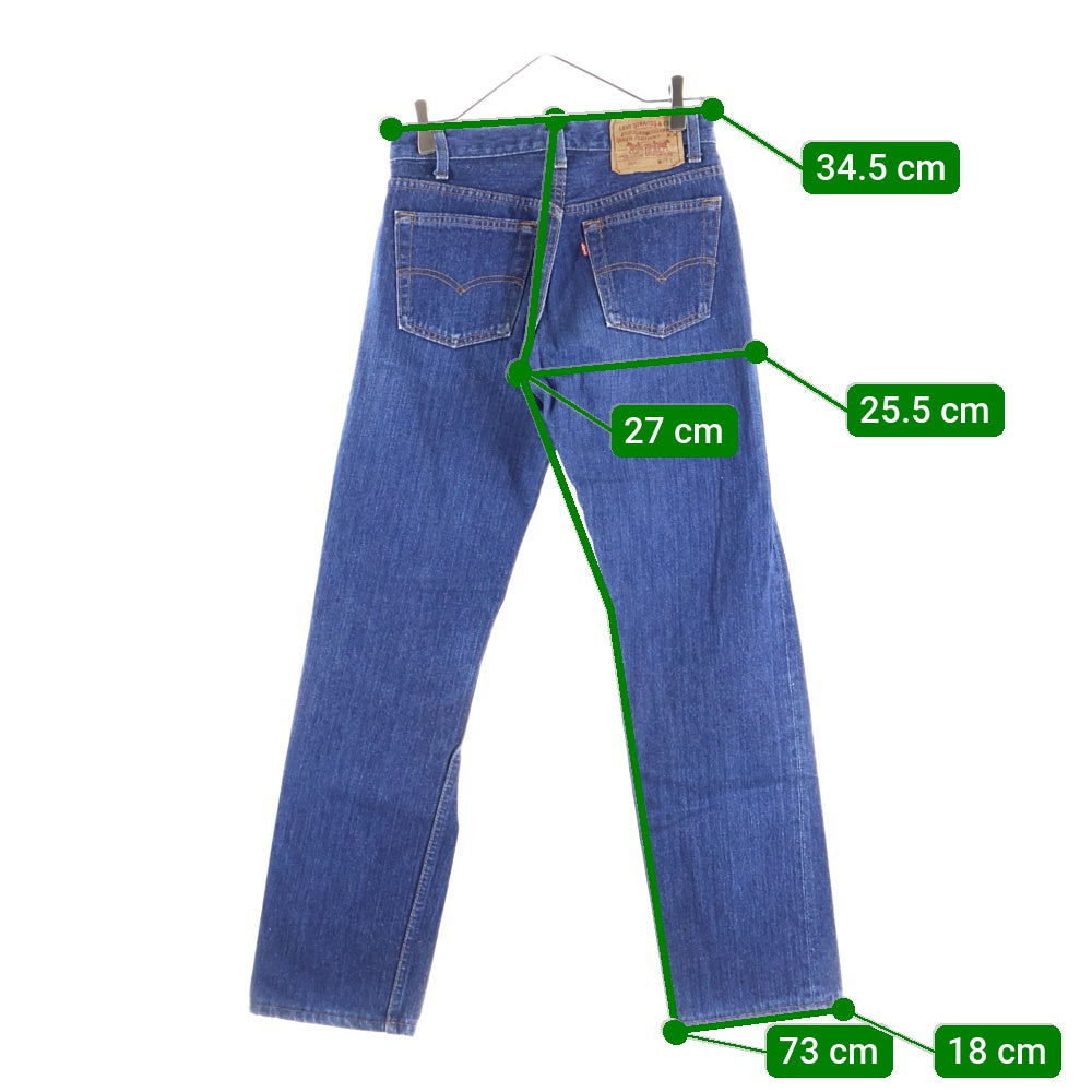 Levi's(リーバイス) 90s 501XX 501-0000 ボタン裏522 USA製 スモールe ストレートデニムパンツ インディゴブルー