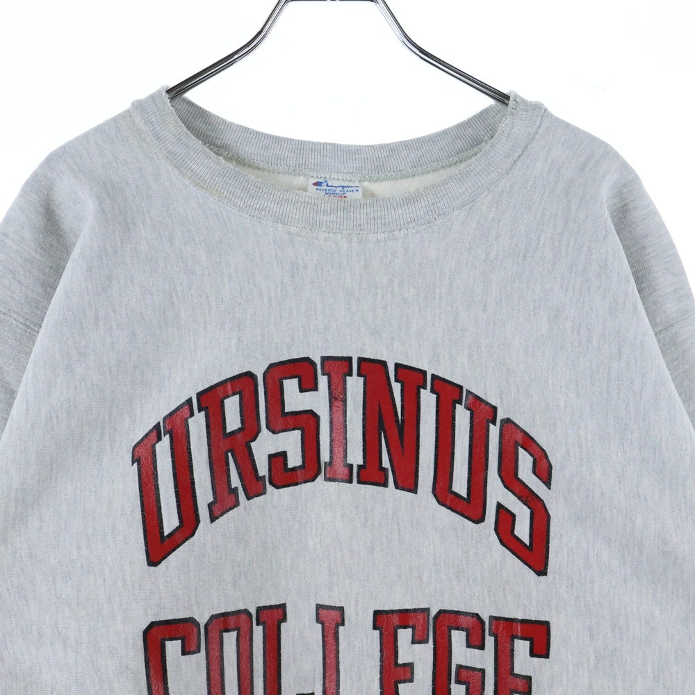 CHAMPION(チャンピオン) 80-90S REVERSE WEAVE URSINUS COLLEGE SWEAT リバースウィーブ アーサイナス プリント トリコタグ後期 スウェット グレー