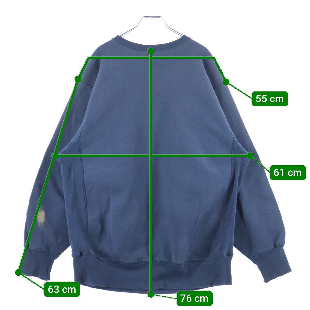 CHAMPION(チャンピオン) 90S REVERSE WEAVE CWA BELLSOUTH SWEAT リバースウィーブ ベルサウス 企業ロゴ 刺繍タグ スウェット ネイビー