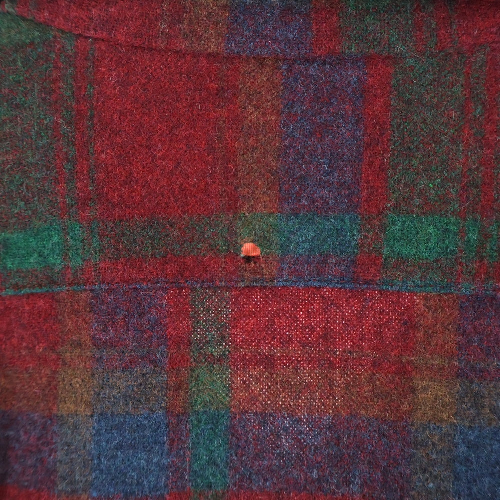 PENDLETON(ペンドルトン) 70S VINTAGE WOOL L/S CHECK SHIRT ヴィンテージ ウール 長袖シャツ レッド/グリーン/ブラウン