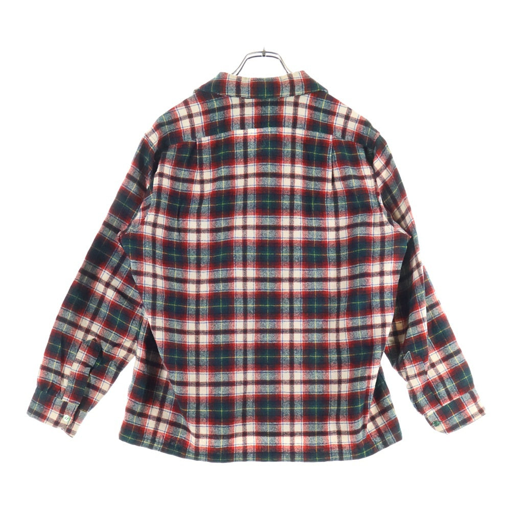 PENDLETON(ペンドルトン) 70S VINTAGE WOOL L/S CHECK SHIRT ヴィンテージ ウール 長袖シャツ レッド/グリーン/ネイビー