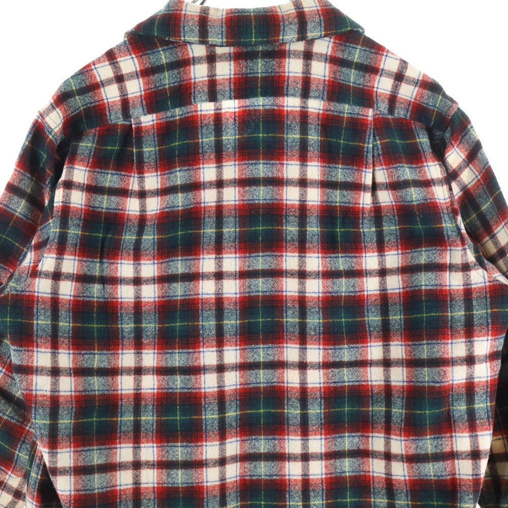 PENDLETON(ペンドルトン) 70S VINTAGE WOOL L/S CHECK SHIRT ヴィンテージ ウール 長袖シャツ レッド/グリーン/ネイビー