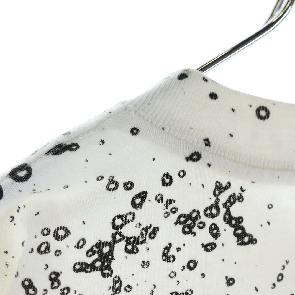 VINTAGE(ヴィンテージ) 90s PALAU ISLAND 90s OVERPRINT T-SHIRT DIVE JAWS 総柄プリントTシャツ ホワイト