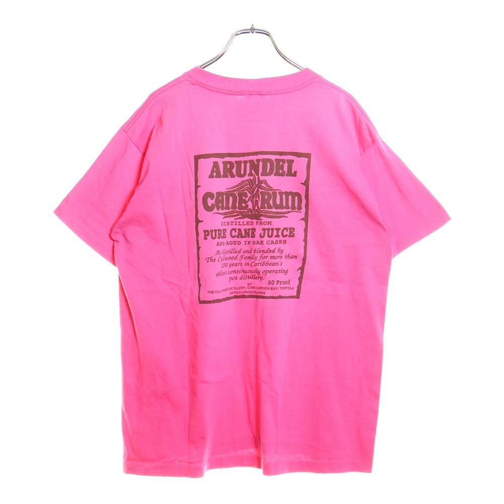 VINTAGE(ヴィンテージ) 80s CANE GARDEN BAY TEE プリント半袖Tシャツ ピンク