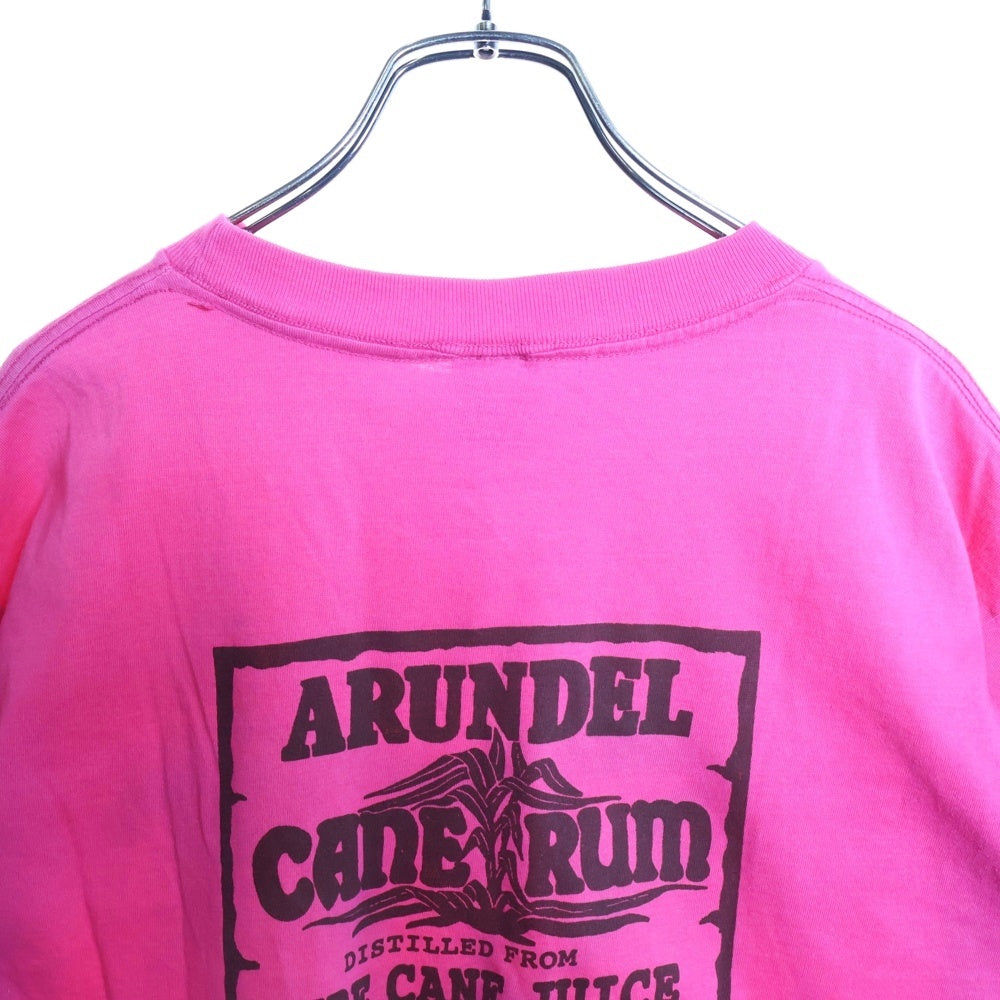 VINTAGE(ヴィンテージ) 80s CANE GARDEN BAY TEE プリント半袖Tシャツ ピンク
