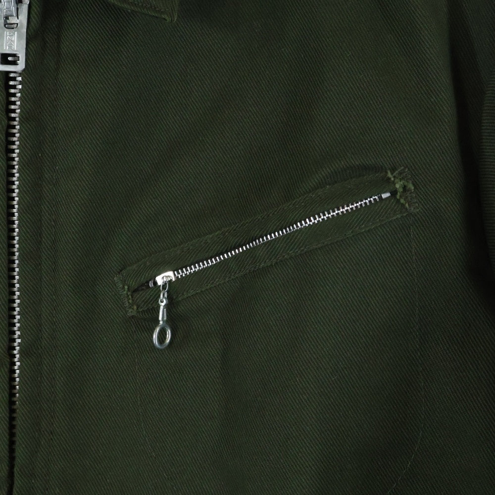 VINTAGE(ヴィンテージ) 70s Key Imperial Lined Work Jacket キーインペリアル キルティングライナー ジップアップ ワークジャケット カーキ