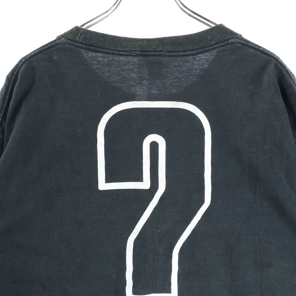VINTAGE(ヴィンテージ) 90s THERAPY ? IRONY HEAVYFUCKINGMETAL L/S TEE ANVILボディ アイロニー 長袖プリントTシャツ ブラック