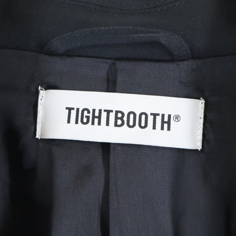 TIGHTBOOTH(タイトブース) 21SS SINGLE 2B JACKET & BAGGY FORMAL SLACKS シングル 2B テーラード ジャケット & バギー フォーマル スラックス ブラック