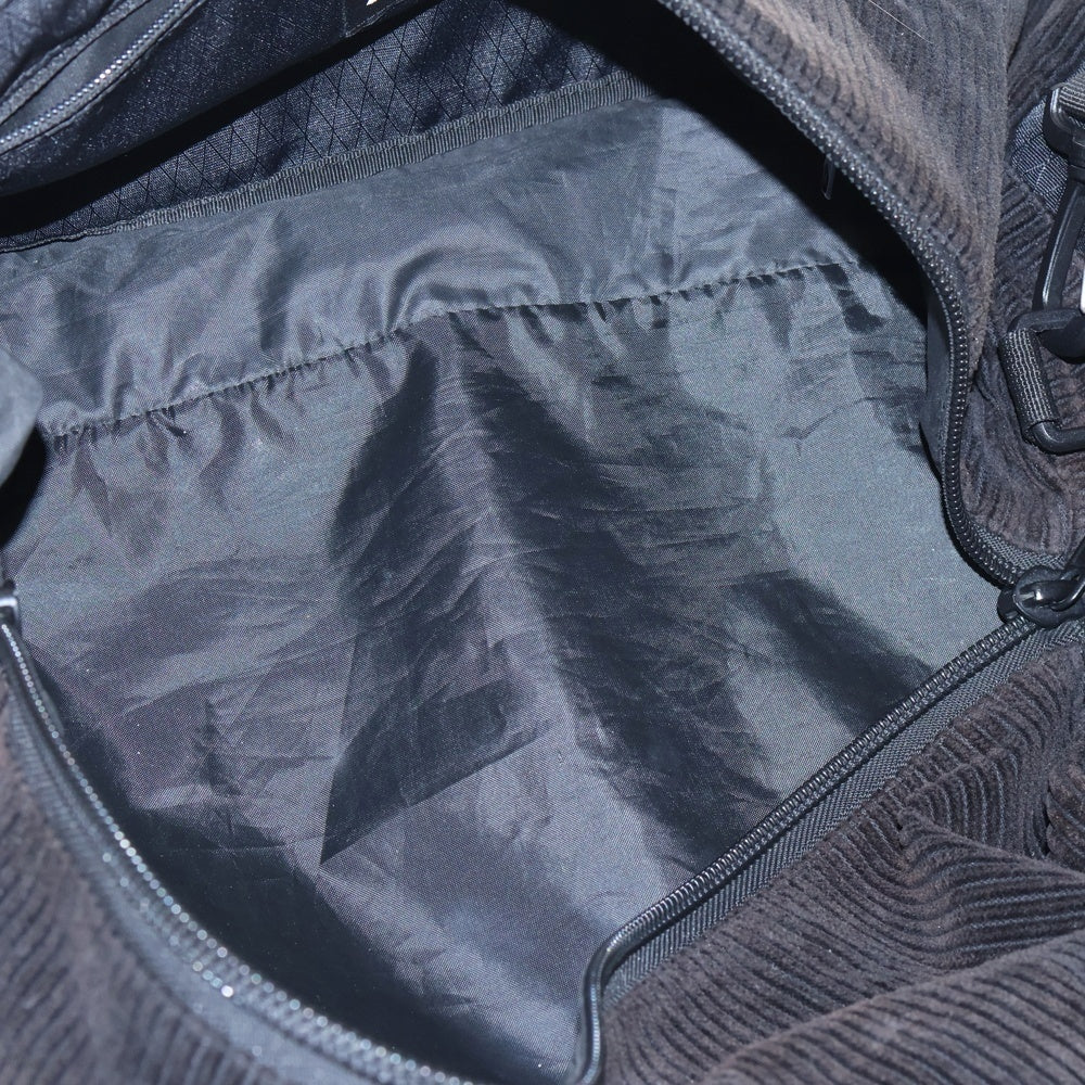 Palace Skateboards(パレススケートボーズ) CORDUROY HOLDALL BAG コーデュロイ ホールドオール ボストンバッグ ブラック