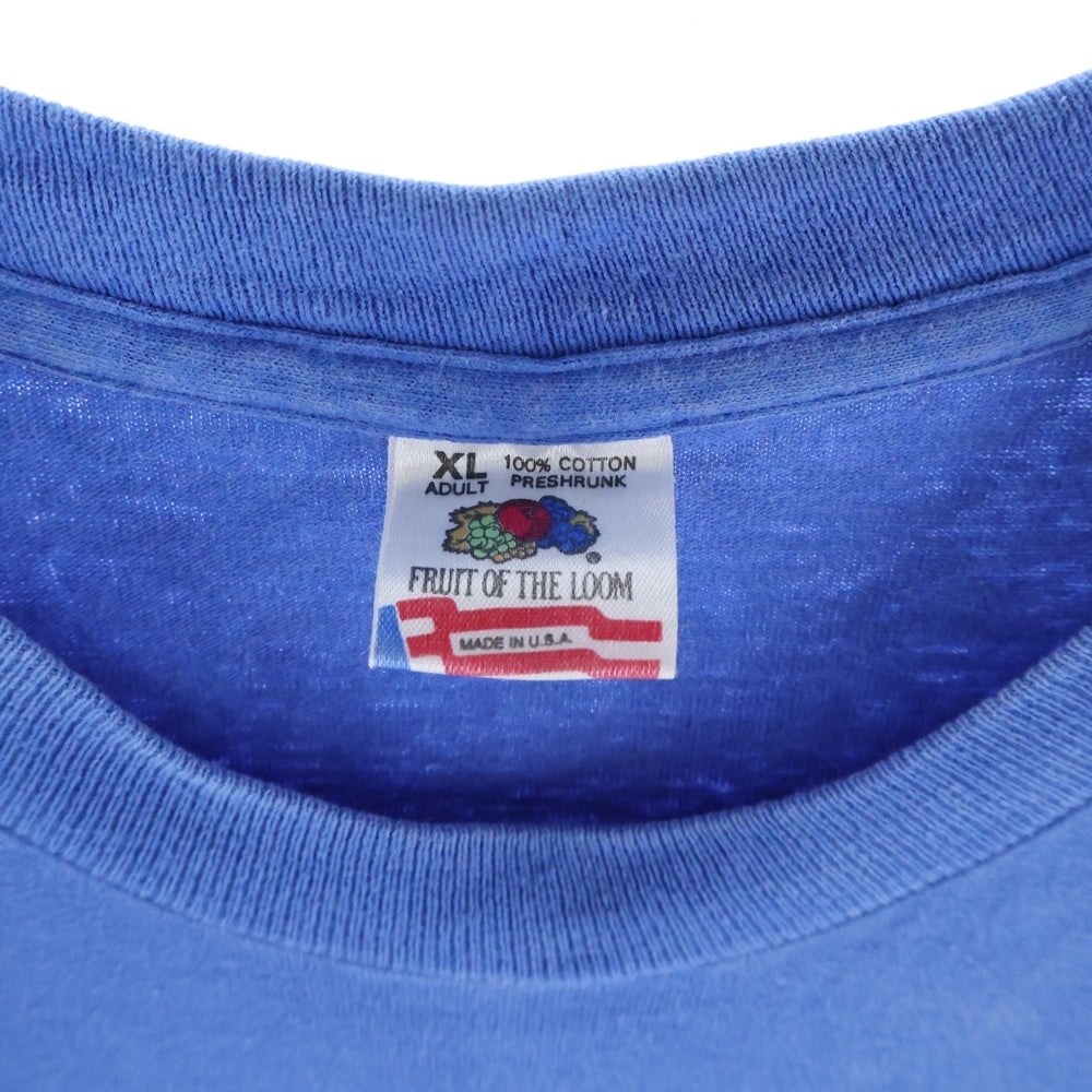 VINTAGE(ヴィンテージ) 90s SONIC YOUTH WASHING MACHINE FRUIT OF THE LOOM TEE ソニックユース 両面プリント半袖Tシャツ カットソー ブルー