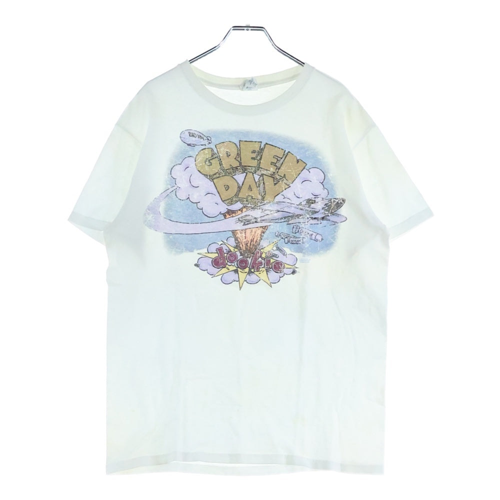 VINTAGE(ヴィンテージ) GREENDAY DOOKIE TEE 2010 グリーンデイ 半袖プリントTシャツ ホワイト