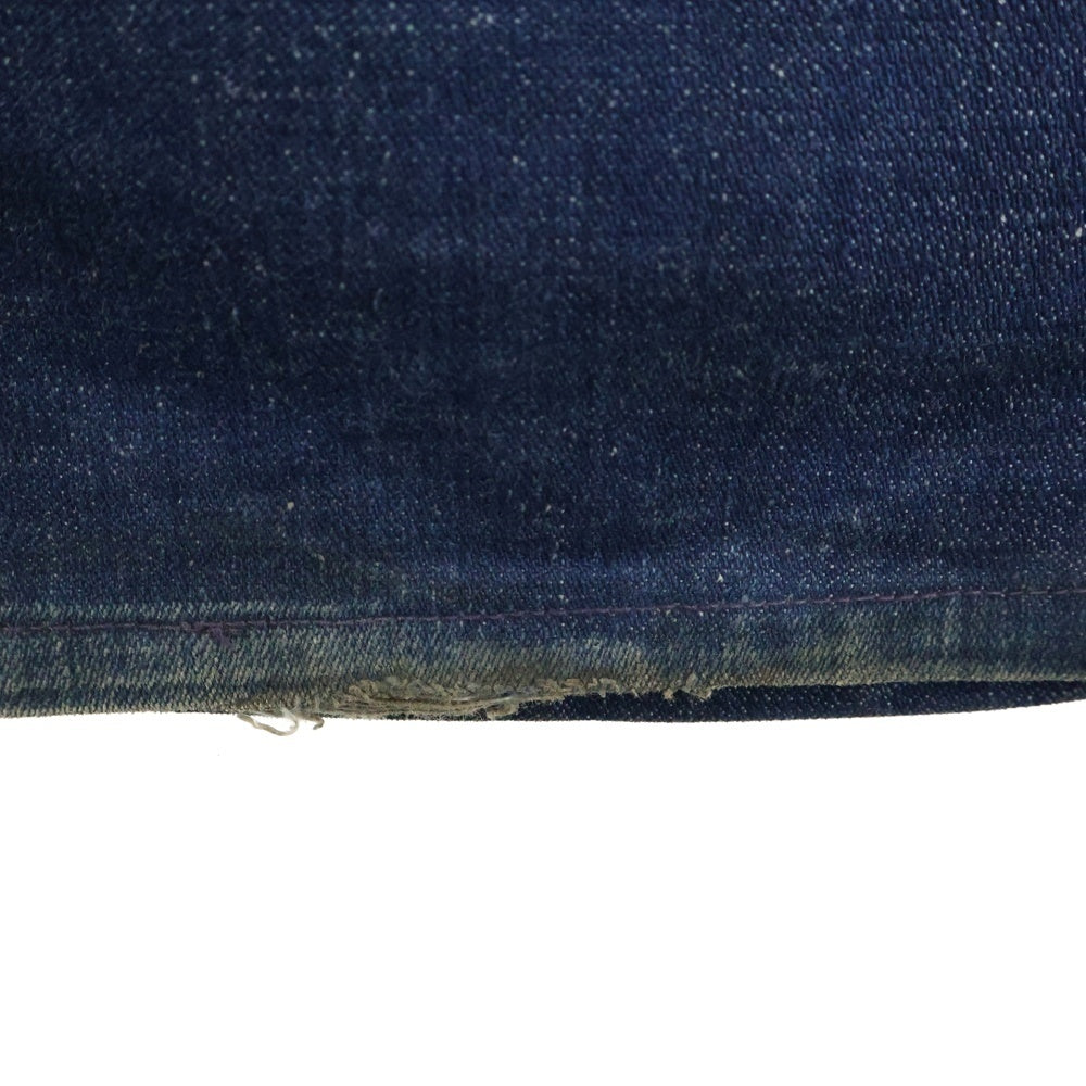 LEE(リー) 70s 大文字タグ 大文字刻印 42TALONZIP インディゴブルー