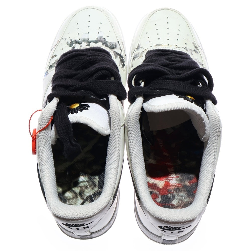 NIKE(ナイキ) ×PEACEMINUSONE AIR FORCE1 07 PARANOISE DD3223-100 ×ピースマイナスワン エアフォース1 07 パラノイズ ローカットスニーカー ホワイト US10/28.0cm