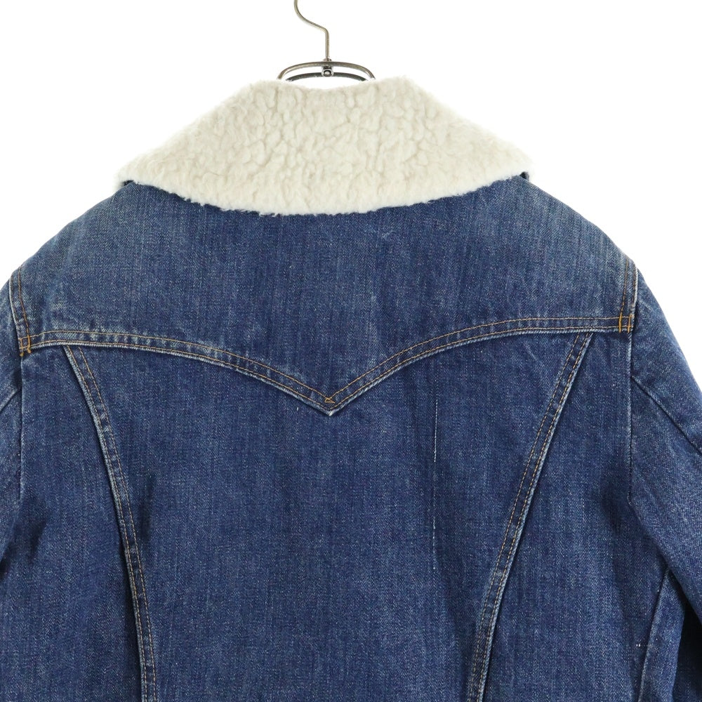 LEE(リー) 70-80s STORM RIDERS DENIM COAT ストームライダー デニムランチコート 裏ボアジャケット ブルー