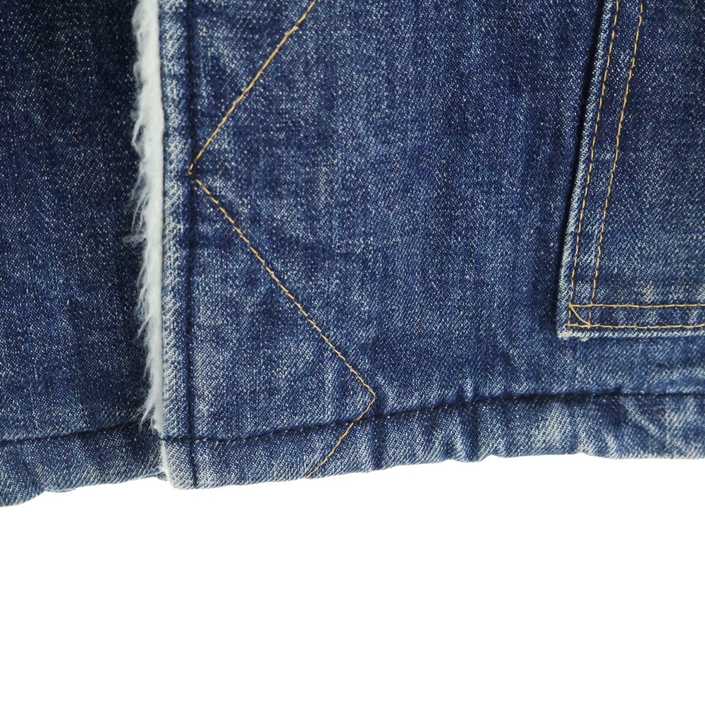 LEE(リー) 70-80s STORM RIDERS DENIM COAT ストームライダー デニムランチコート 裏ボアジャケット ブルー