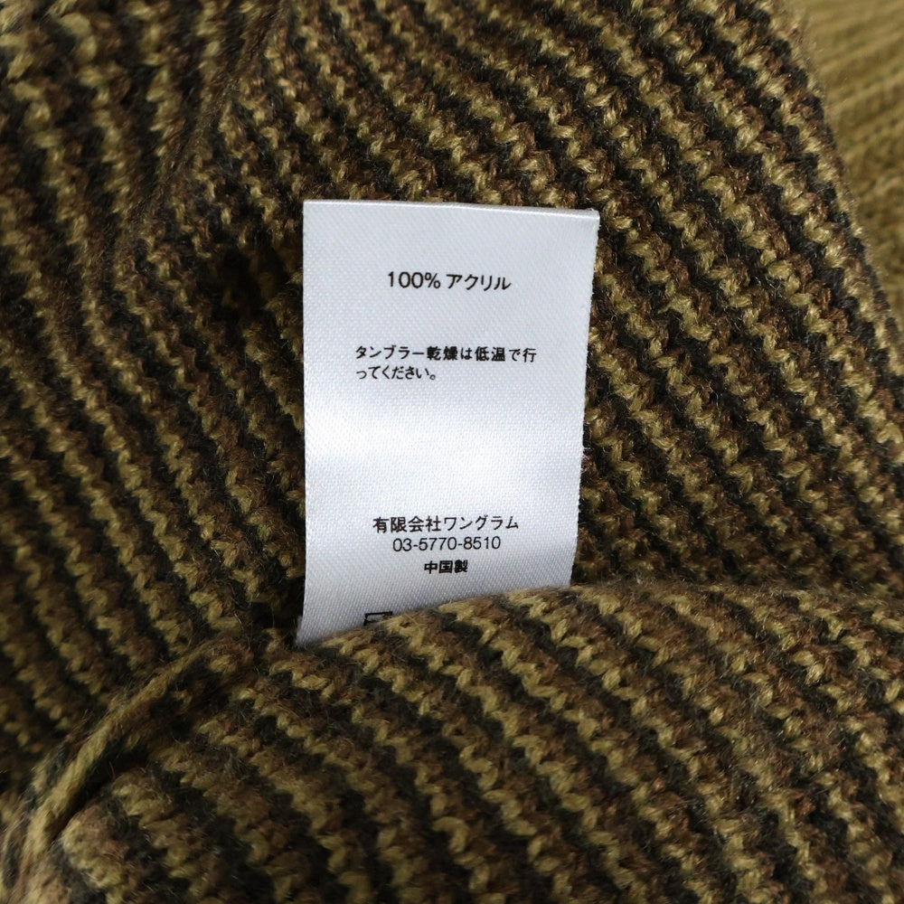 SUPREME(シュプリーム) 16AW CAMO SWEATER カモ柄クルーネック長袖ニットセーター ブラウン