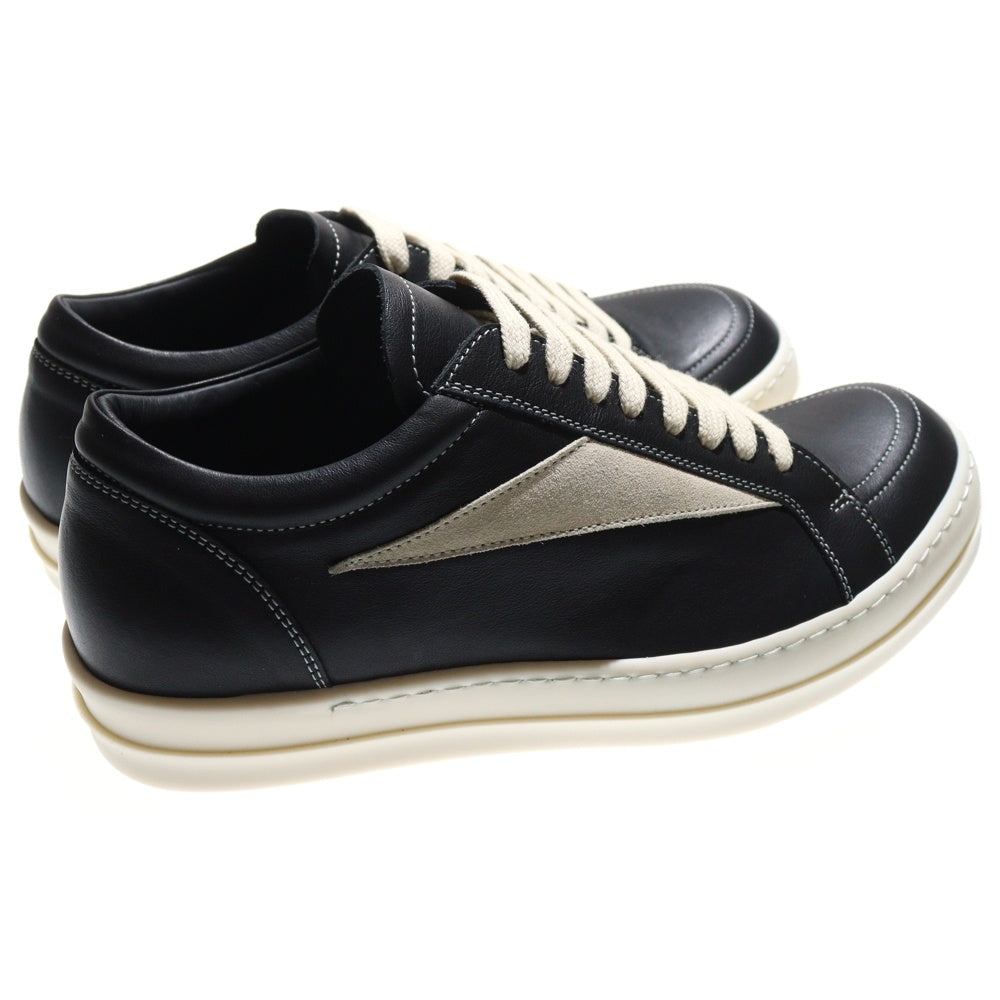 Rick Owens(リックオウエンス) VINTAGE SNEAKS RU02E1897LCOLVS ヴィンテージスニーカー ブラック/ホワイト