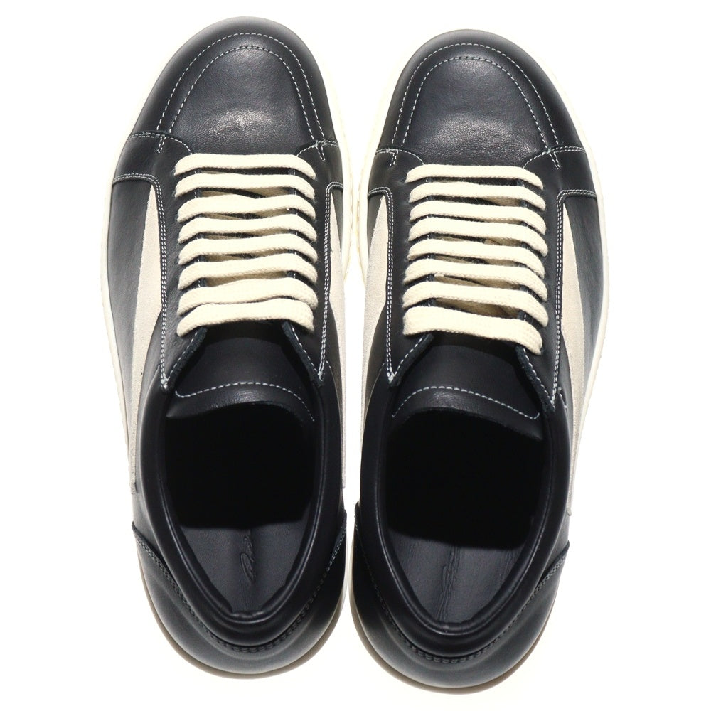 Rick Owens(リックオウエンス) VINTAGE SNEAKS RU02E1897LCOLVS ヴィンテージスニーカー ブラック/ホワイト