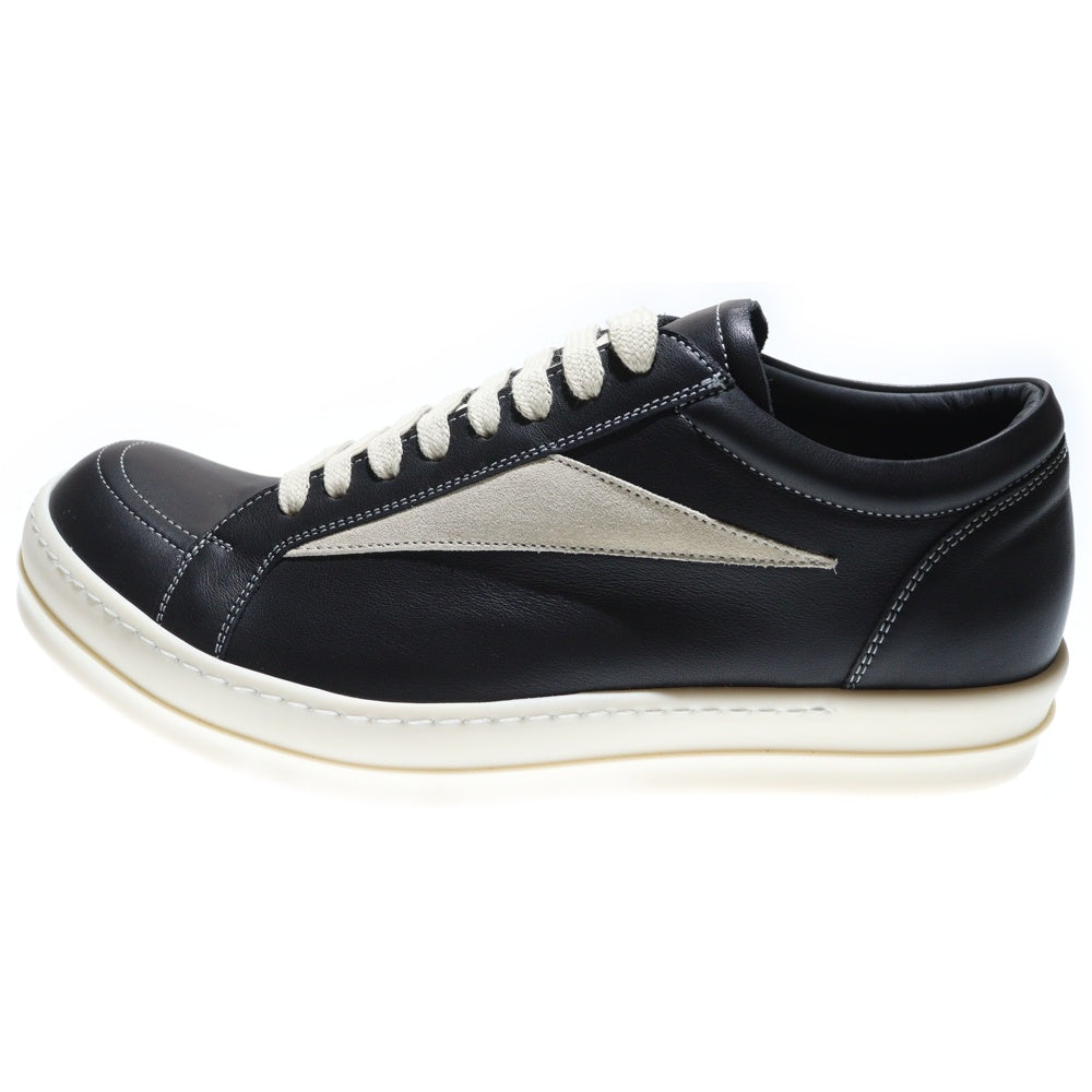 Rick Owens(リックオウエンス) VINTAGE SNEAKS RU02E1897LCOLVS ヴィンテージスニーカー ブラック/ホワイト