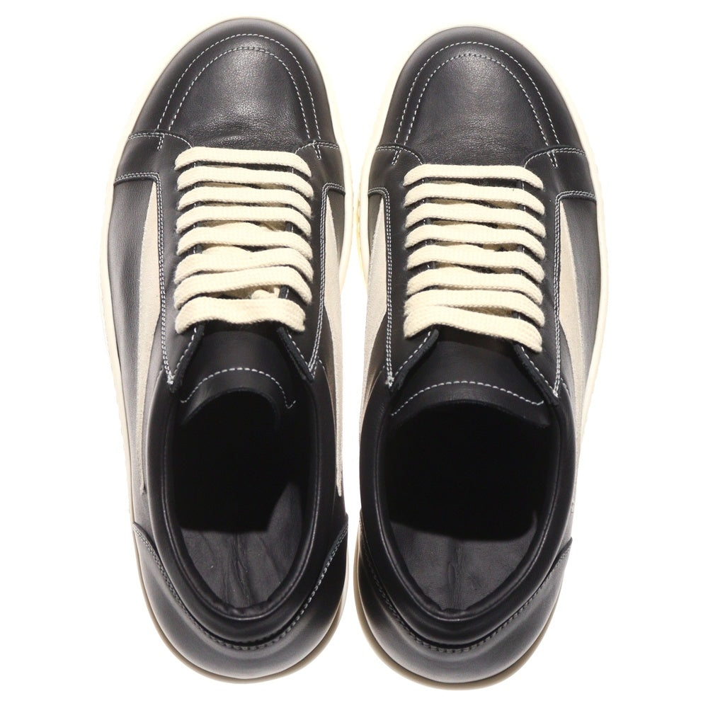 Rick Owens(リックオウエンス) VINTAGE SNEAKS RU02E1897LCOLVS ヴィンテージスニーカー ブラック/ホワイト