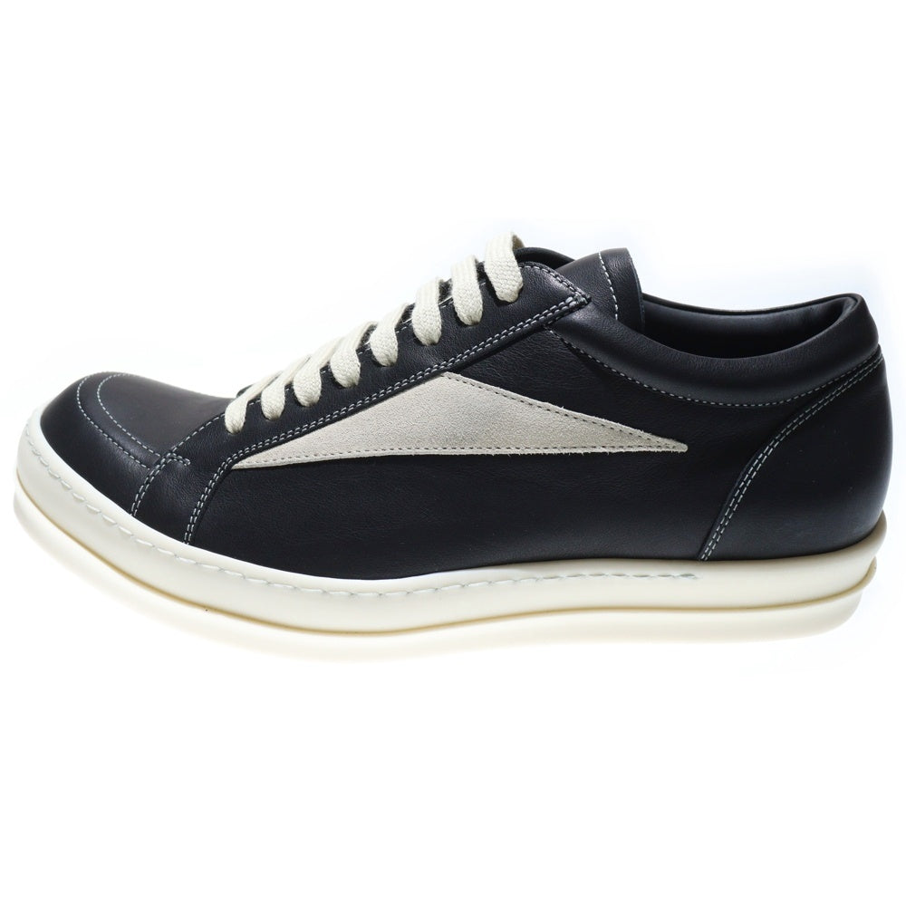 Rick Owens(リックオウエンス) VINTAGE SNEAKS RU02E1897LCOLVS ヴィンテージスニーカー ブラック/ホワイト