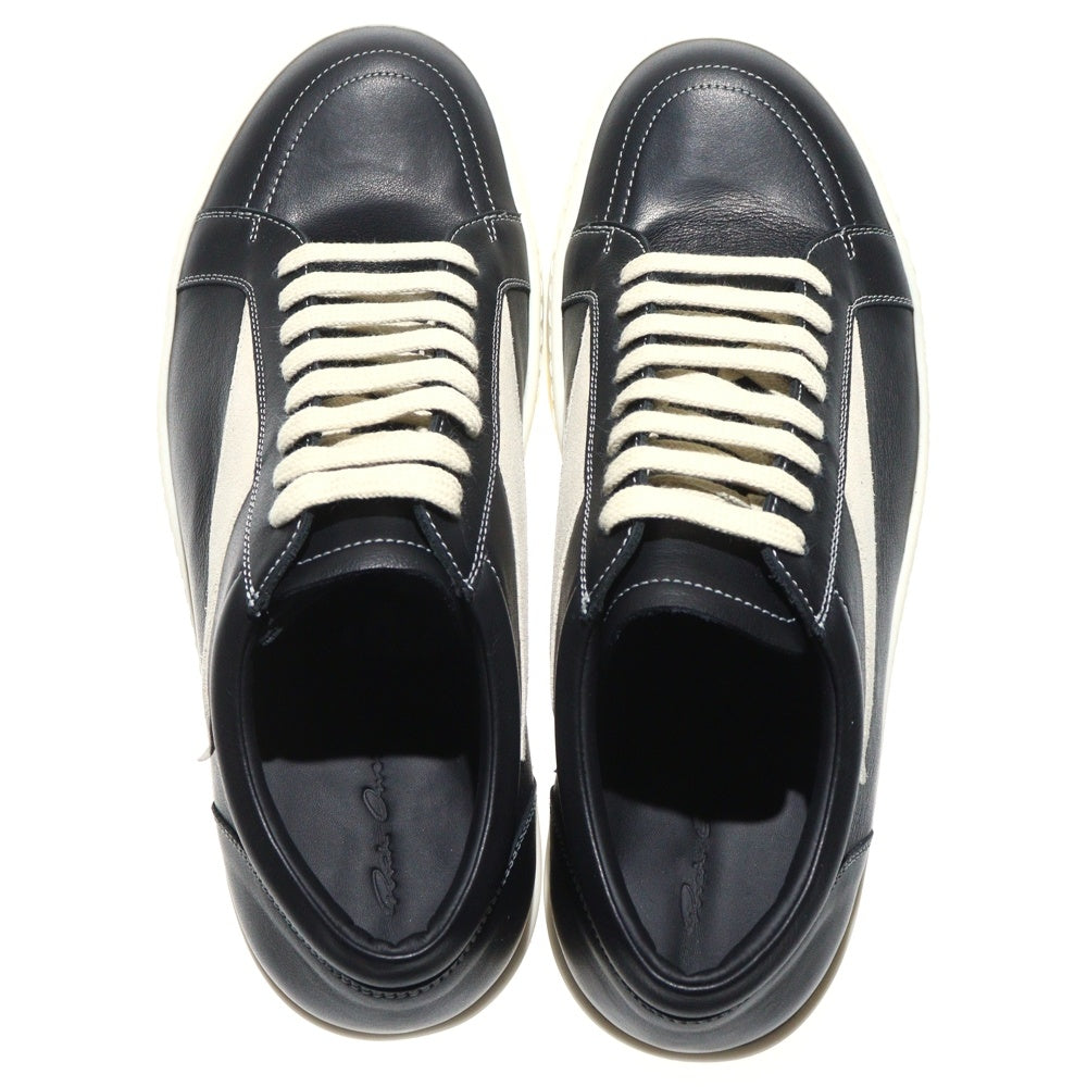 Rick Owens(リックオウエンス) VINTAGE SNEAKS RU02E1897LCOLVS ヴィンテージスニーカー ブラック/ホワイト