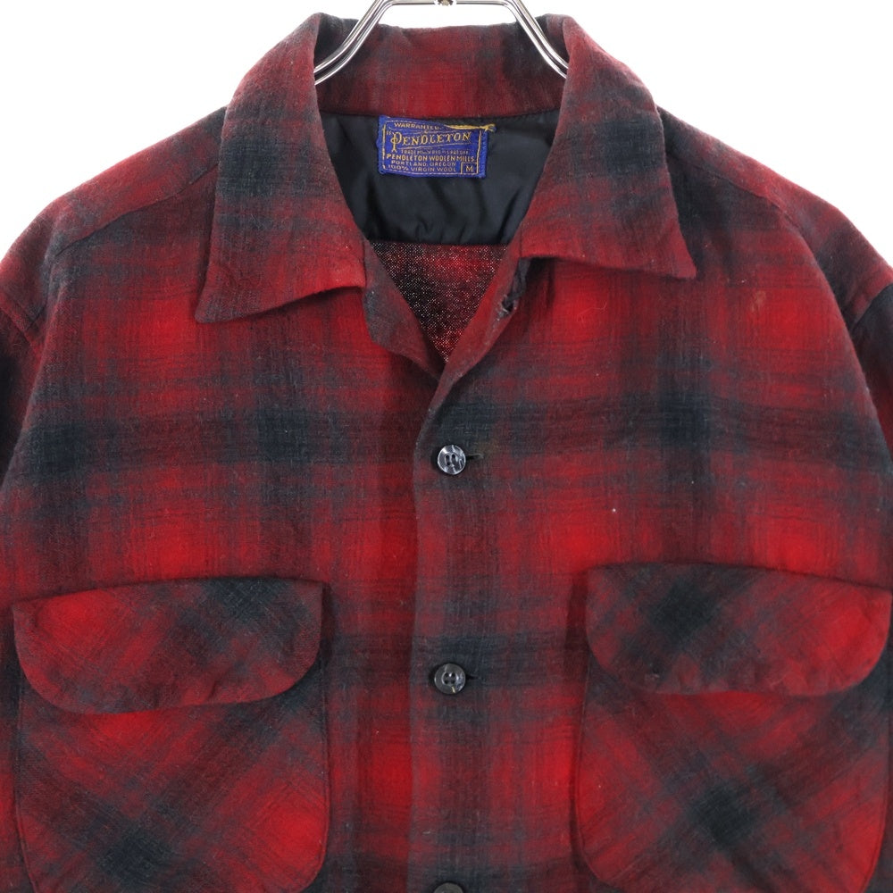 PENDLETON(ペンドルトン) 50S VINTAGE WOOL L/S OMBRE CHECK WOOL