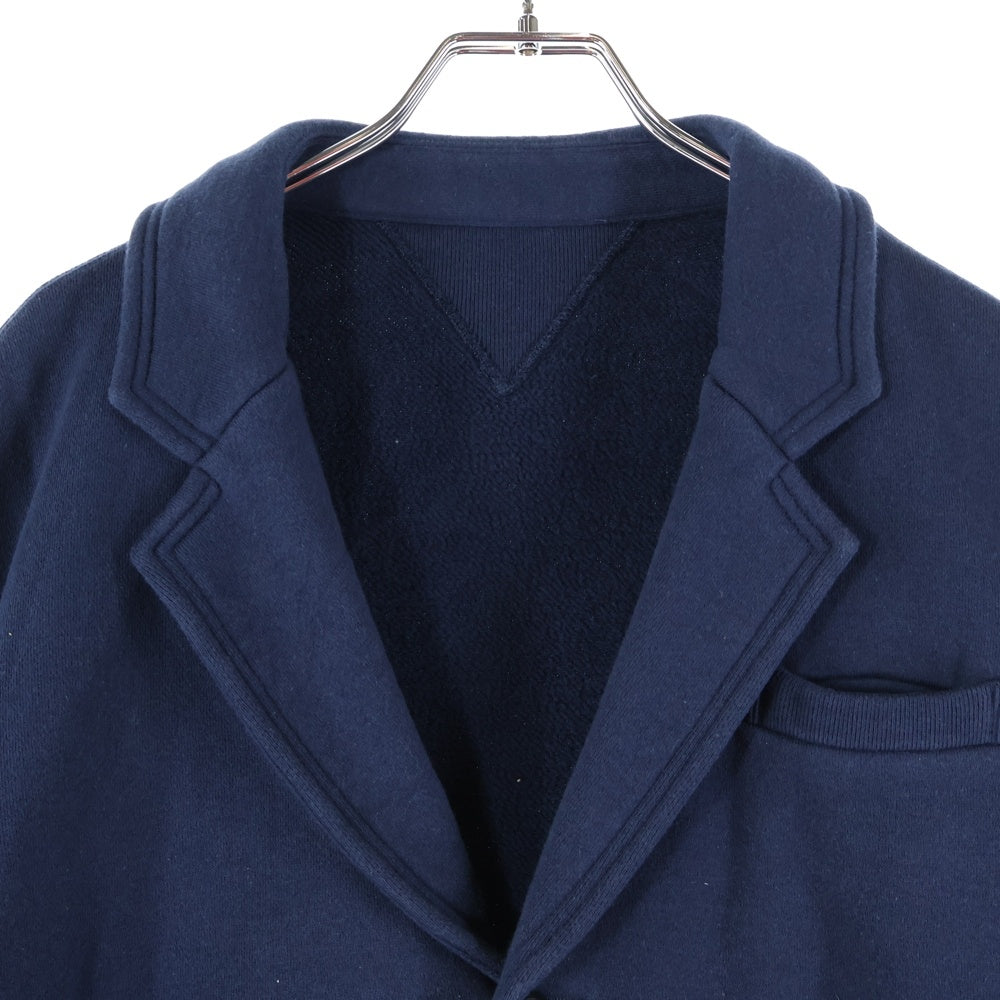 UNDERCOVER(アンダーカバー) 21aw SWEAT 3B JACKET スウェット3Bジャケット ネイビー UC2A4101