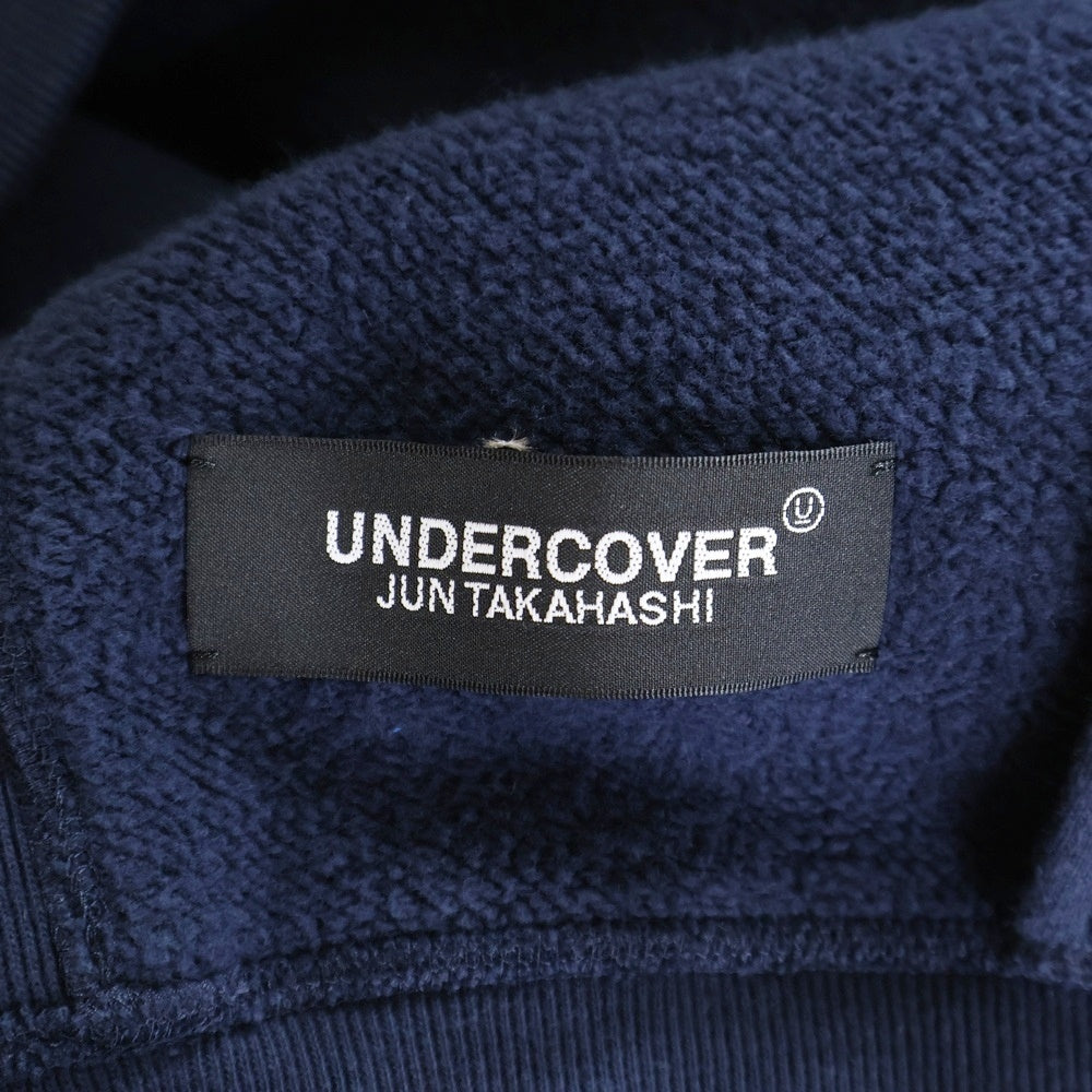 UNDERCOVER(アンダーカバー) 21aw SWEAT 3B JACKET スウェット3Bジャケット ネイビー UC2A4101
