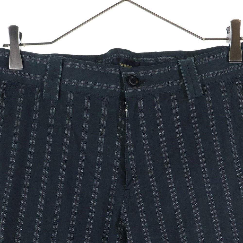 UNDERCOVER(アンダーカバー) 17SS UN TAKAHASHI STRIPECARGO PANTS ストライプ カーゴ パンツ グレー/レッド/ホワイト UCS4503-1